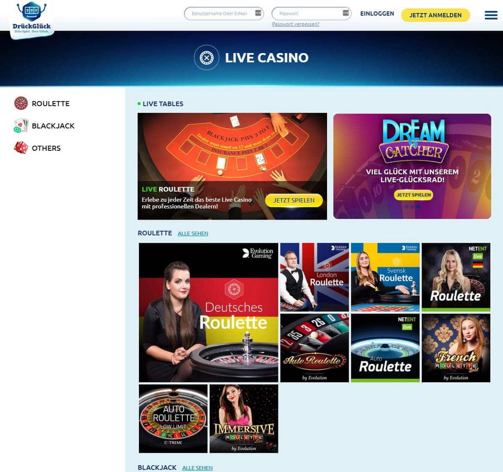 Das Online-Casino Druckglück im Test 2025 Das Online-Casino Druckglück im Test 2025